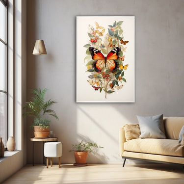 Butterfly Wall Canvas